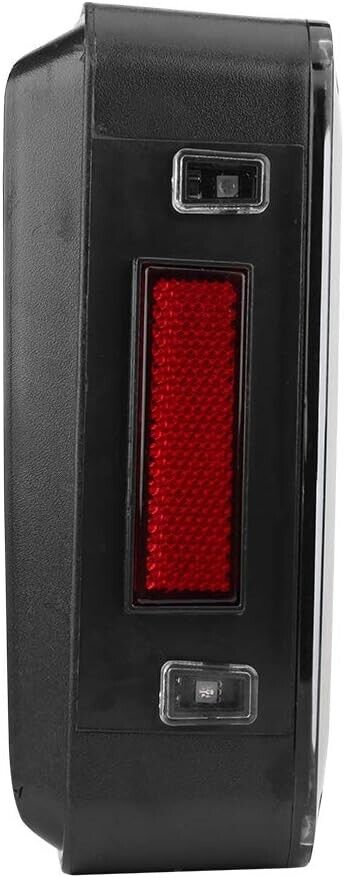 ATS Pair REAR LIGHTS Tail Lights Jeep Wrangler JK 07-16 USA Black LHD