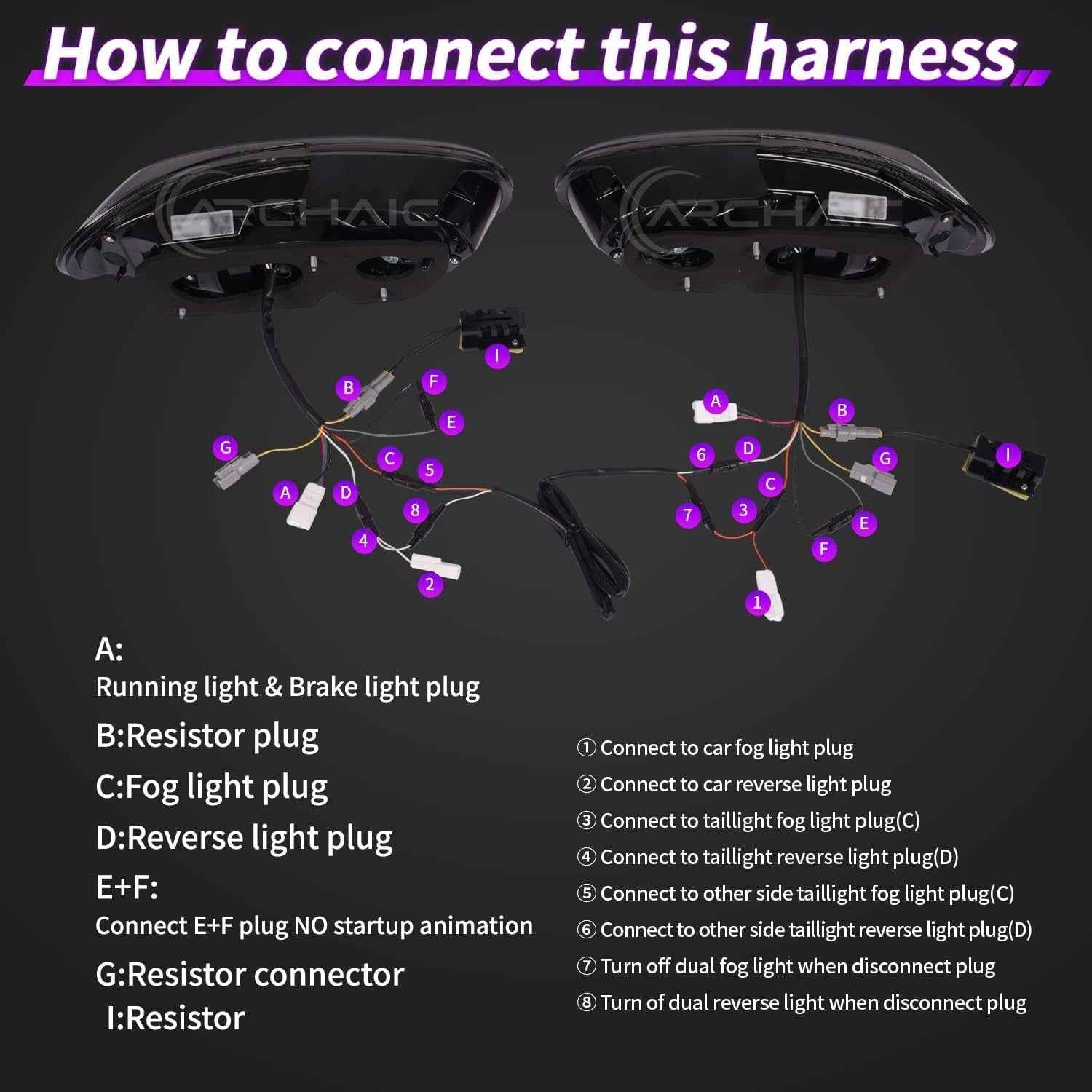 AC Pair LED DRL Rear lights Tail Lamps 09-15 Mazda MX-5 MK3 NC2 NC3 Miata LHD