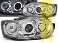 LTG Pair LED DRL Halo Headlights Ford Escort 7 VII Saloon Estate Cabrio 95+ LHD