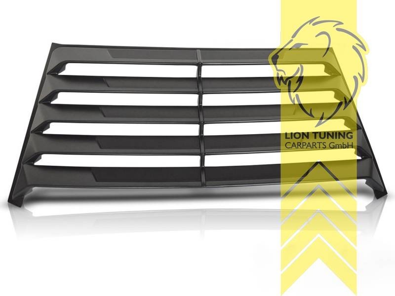 LTG Rear window grille cover louvers louver cat ladder Mercedes W201 190E Black