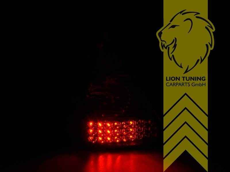 LTG LED Rear Lights Tail Lamps Renault Clio 2 B BB CB LB SB 01-05 Black LHD