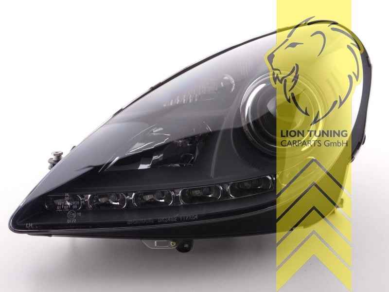 LT Pair LED DRL Lightbar Headlights Mercedes SLK R171 04-11 LHD