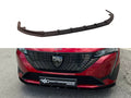 Motordrome Front Bumper Lower Splitter Peugeot  308 Mk3 2021+ Gloss Black