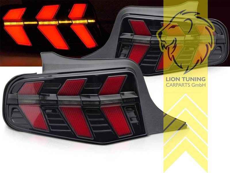 LTG Pair LED Rear Lights Tail Lamps Ford Mustang V Gen 2 09-13 LHD EXPORT ONLY