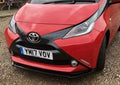 DTST UK Toyota Aygo Mk2 Front Bumper Lower Splitter Gloss Black 2014+