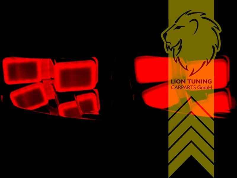 LTG LED Halo Ring Afterburner Rear Lights Audi TT 8N Coupe Cabriolet Red LHD