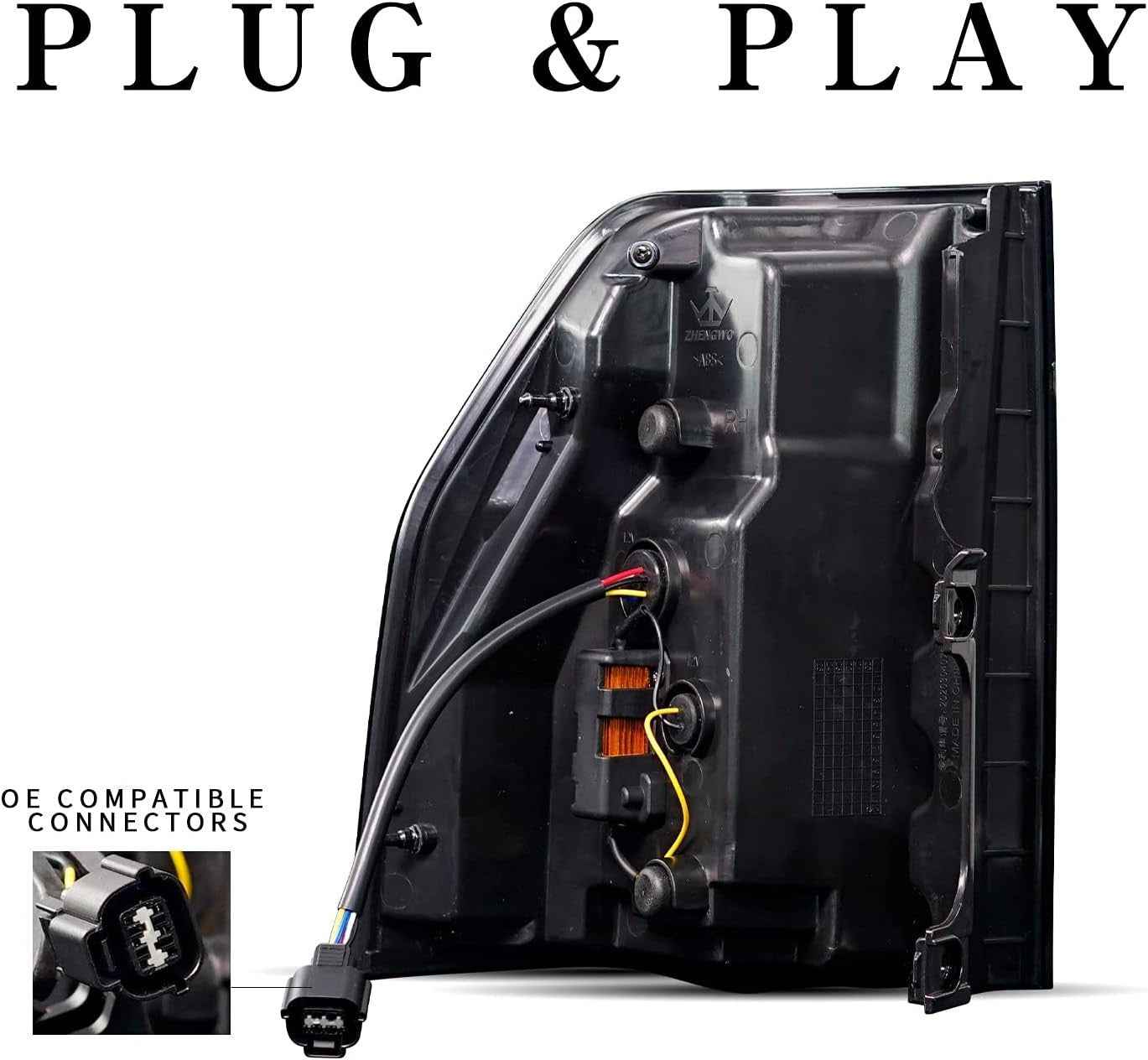 AC Pair Seq LED DRL Rear lights Tail Mitsubishi Pajero Shogun MK4 NS NW 06-21