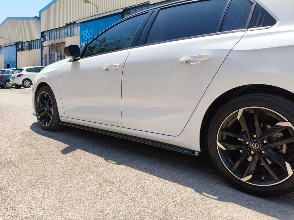 Motordrome Side Skirts Extensions Opel Astra L Hatchback Black Gloss