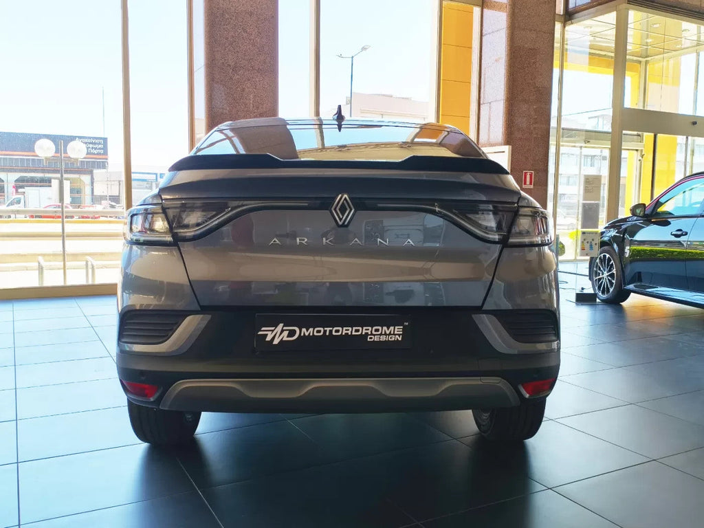 Motordrome Rear Lip Spoiler Wing Renault Arkana Mk1 PU UNPAINTED