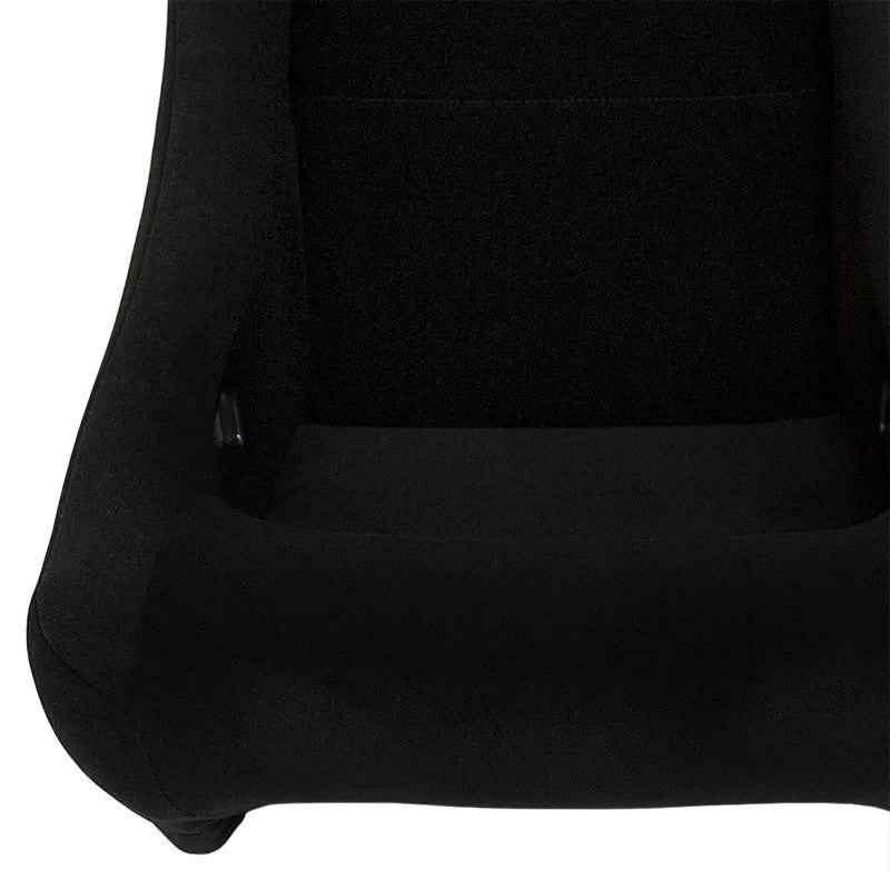 ATST x1 Universal Budget Fixed Back Bucket Seat Black Fabric Drift Track Rally