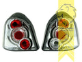LT Pair Halogen Rear Lights Tail Lamps Renault Twingo 1 06 93-98 chrome LHD