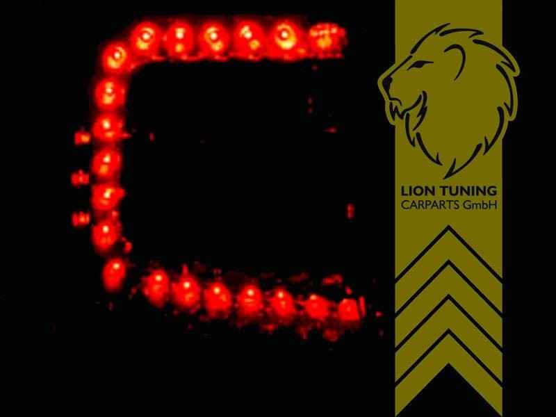 LTG Pair LED Rear Lights Tail Lamps Audi A6 C5 4B Avant 97-05 black smoke LHD