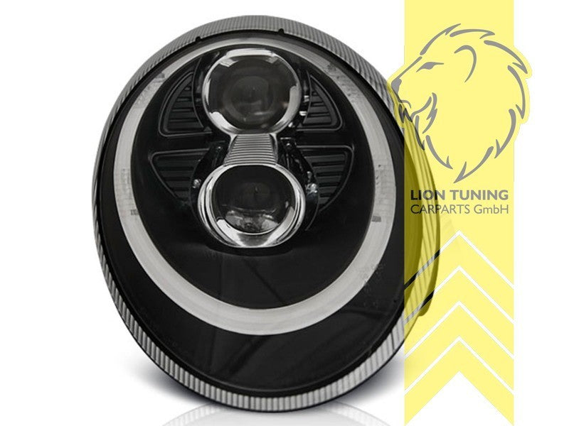 LTG Pair LED DRL Halo Matrix XENON HID Headlights Porsche 911 997 04-08 LHD