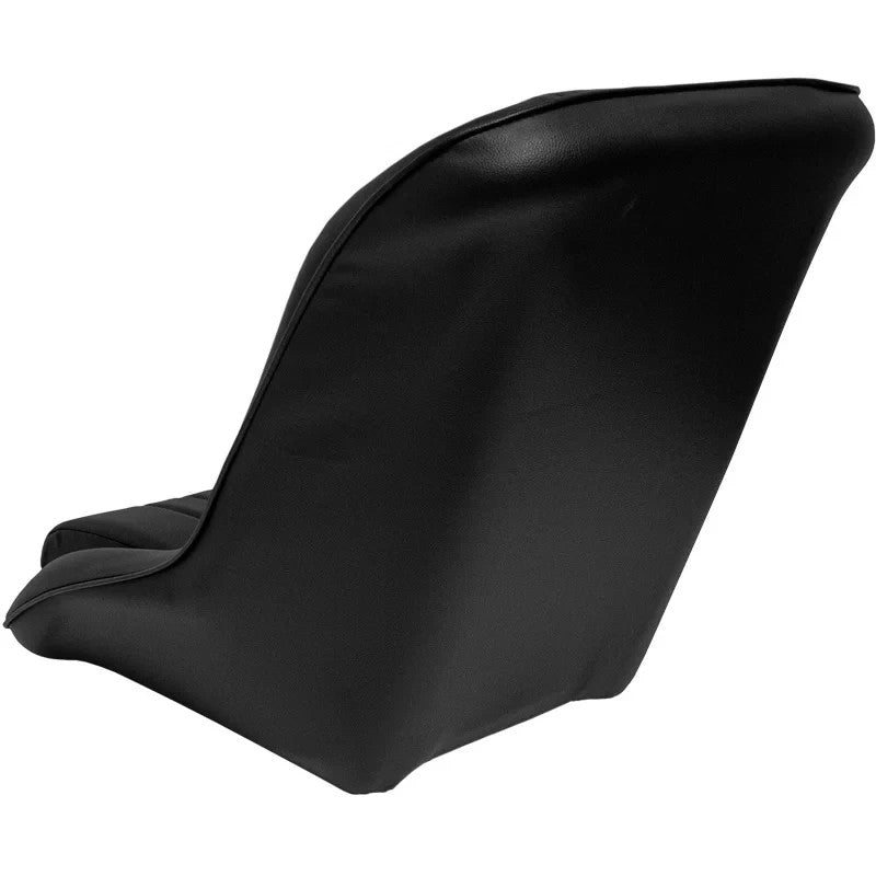 ATST x1 Universal Classic Retro Bucket Seat Black Faux Leather + slides