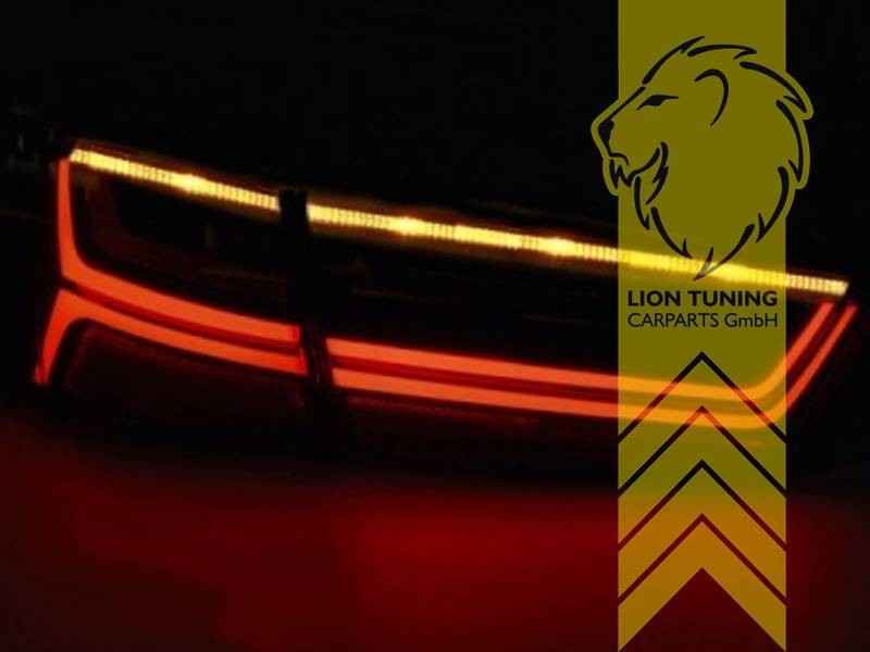 LTG Pair LED Dynamic Rear Lights Tail Lamps Audi A6 4G C7 10-14 Sedan Red LHD