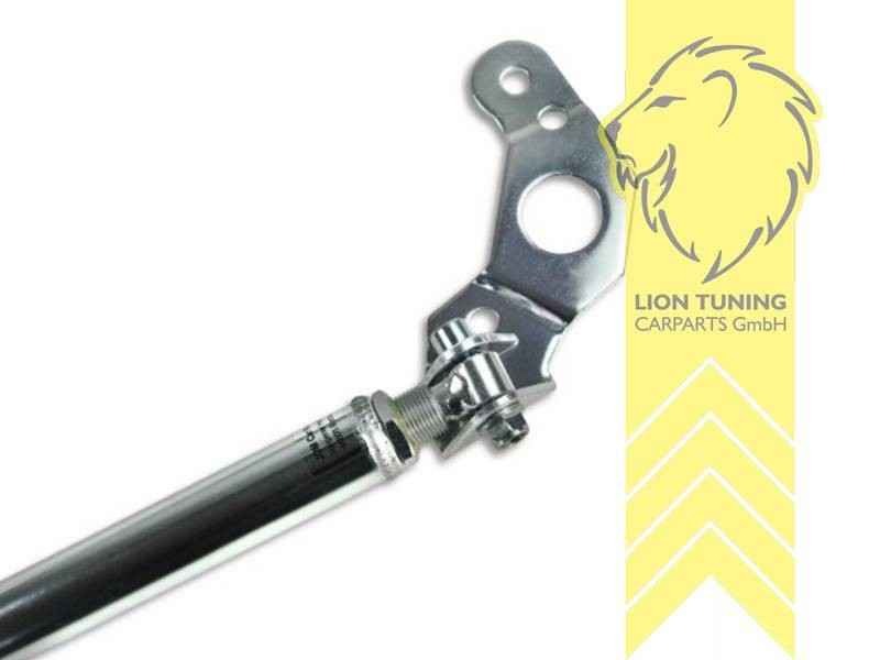 LTG Polished Aluminum Strut Brace BMW E90 Sedan E91 Touring E92 Coupe E93 05-13