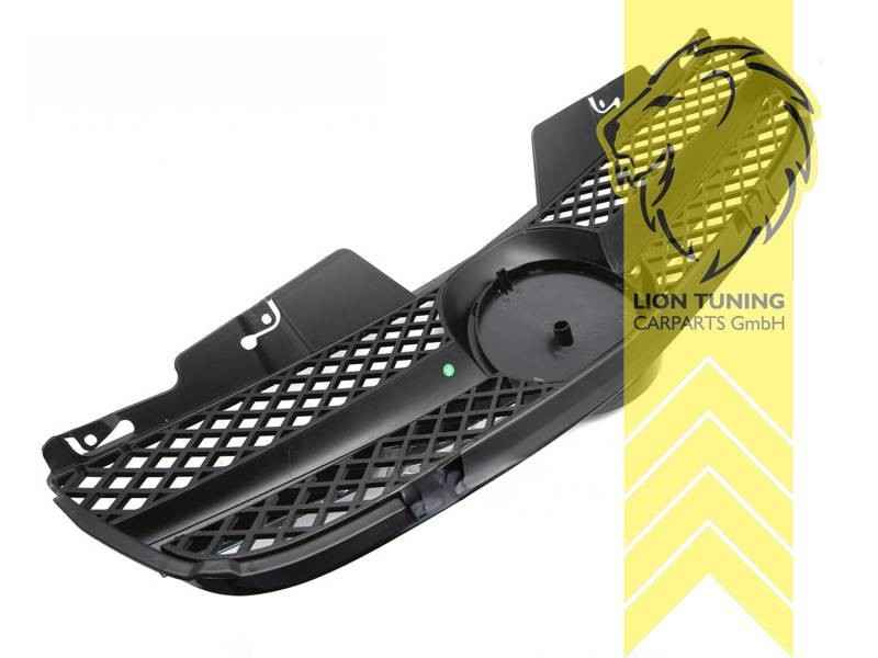 LTG radiator grille Mercedes SL R230 Facelift glossy black chrome grill 05-12