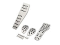 DTK New Alloy Pedals + footrest kit Porsche 986 987 987C 996 997 RHD Manual