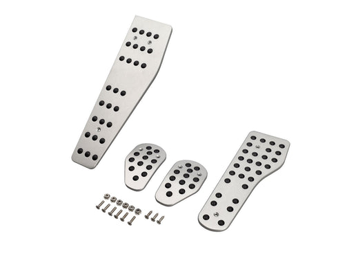 DTK New Alloy Pedals + footrest kit Porsche 986 987 987C 996 997 RHD Manual