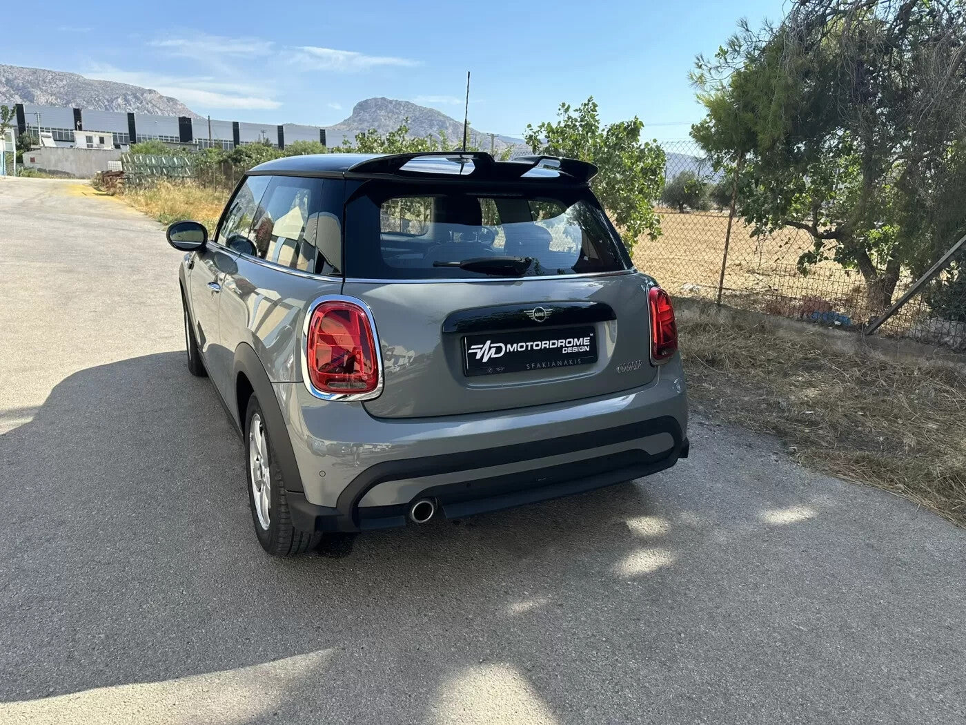 Motordrome Roof Rear Spoiler Wing BMW Mini Cooper F55 / F56 Gloss Black