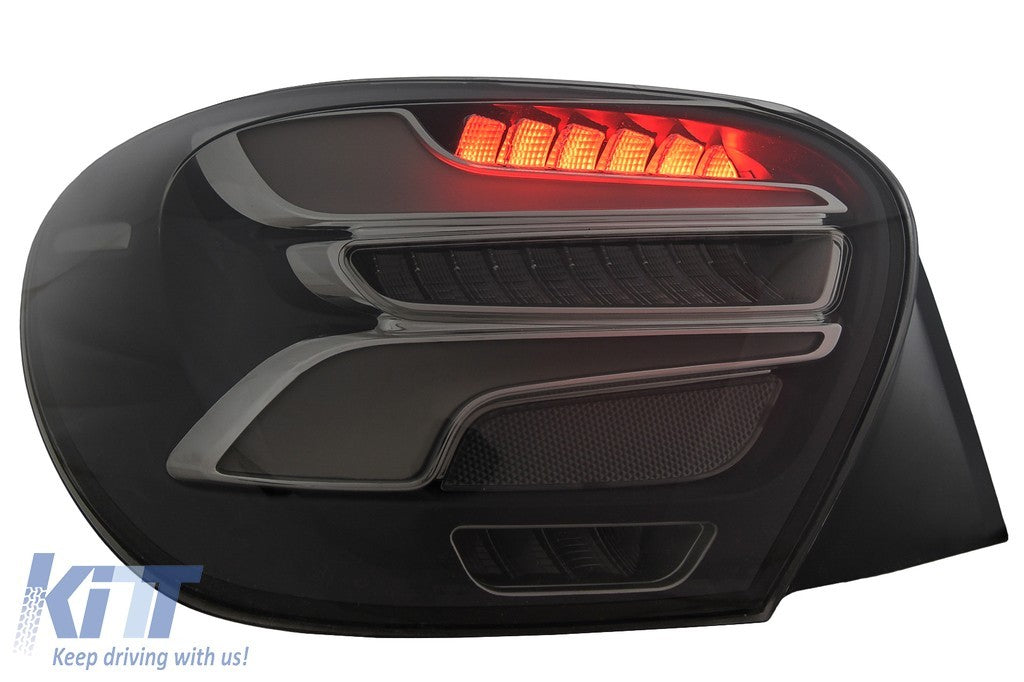 KT Pair LED Rear Lights Merc A-Class W176 13-08.15 Smoke Facelift AMG Style LHD