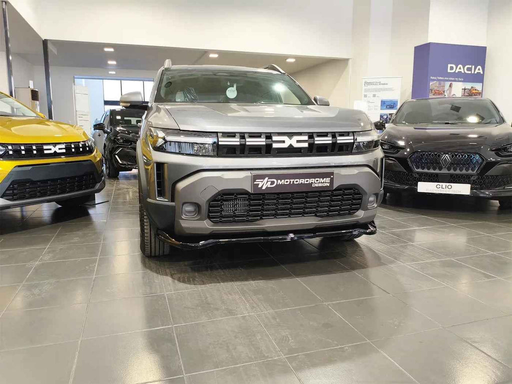 MTD Front Bumper Lower Splitter Spoiler Dacia Duster 3 Mk3 Gloss Black ABS