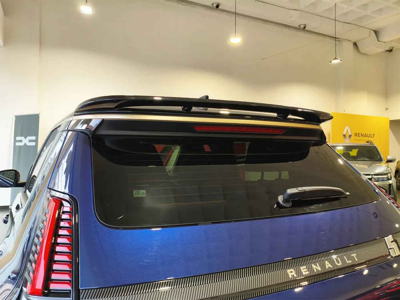 MTD Rear Wing Roof Spoiler Renault 5 E-Tech Unpainted ABS