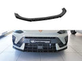 Motordrome Front Splitter Cupra Leon MK1 1 FL Facelift Black Gloss ABS