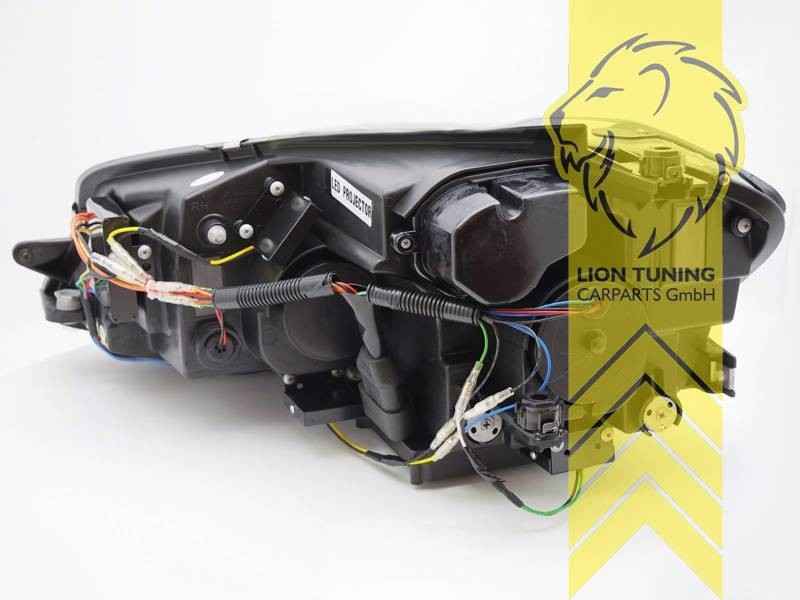 LT Pair LED DRL Lightbar Halo Headlights VW Golf 7 BA5 5G1 Saloon chrome LHD