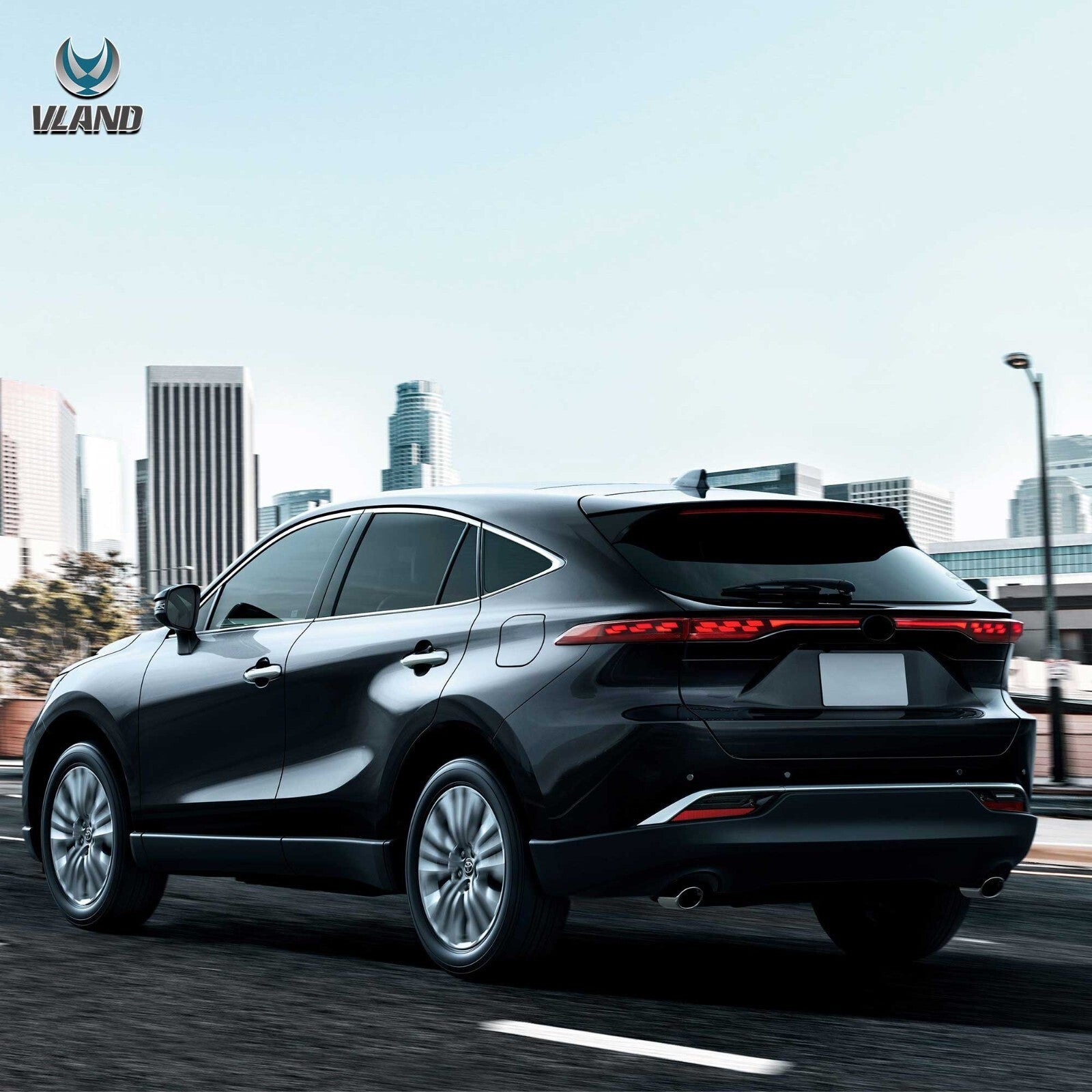 VLAND 2021–2024 Toyota Venza & Toyota Harrier Sequential Rear Tail Lamps Lights