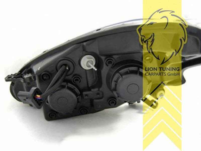 LTG Pair LED DRL Halo Lightbar Headlights Peugeot 208 12-15 LHD