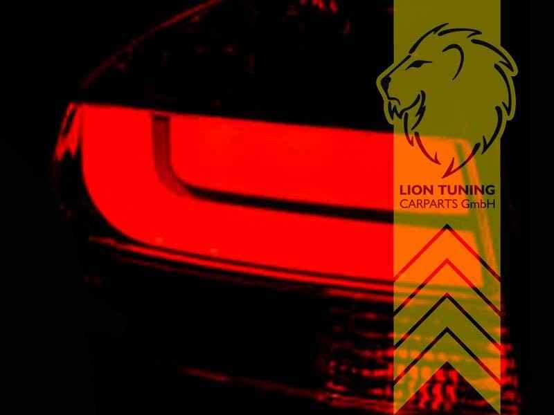 LTG LED Rear Lights Skoda Octavia 2 1Z 1Z3 + FL 04-13 sedan red black smoke LHD