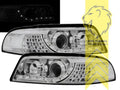 LT LED DRL Lightbar Halo Ring Headlights Audi A4 B5 8D Limousine Avant chrom LHD