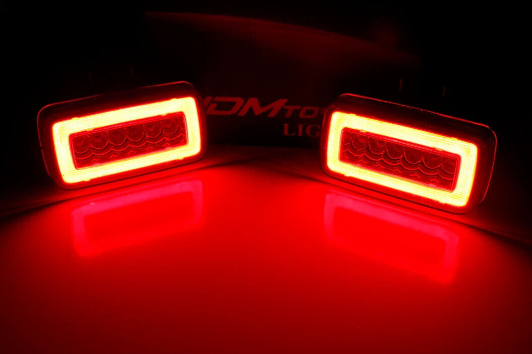 LED Rear Lights Smoked Rear Foglight, Backup Reverse Lamps Mercedes W463 G-Class