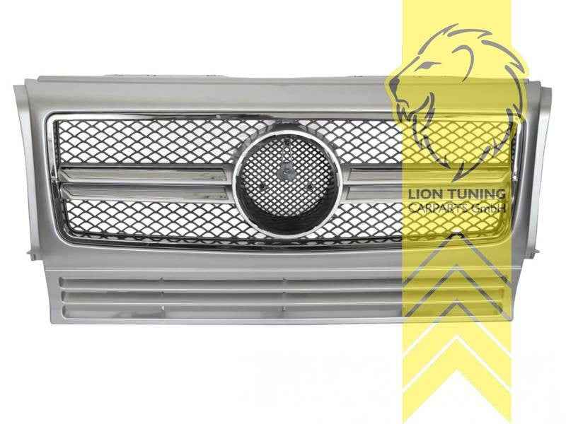 LTG radiator grille Mercedes W463 W461 W463 G-Class 89-12 chrome ABS