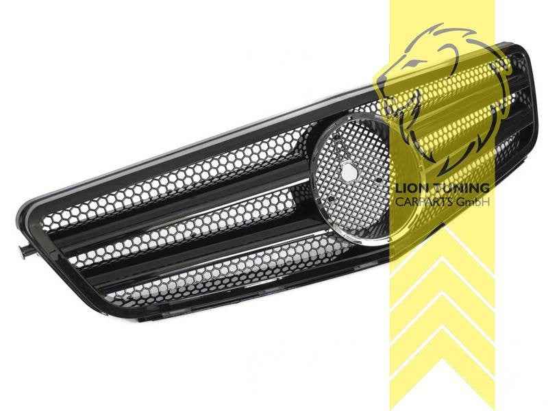 LTG radiator grille Mercedes W204 S204 C-Class S204 glossy black grill 07-10