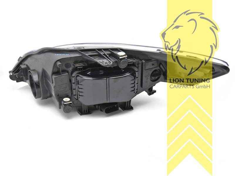 LTG Pair Halogen Headlights Ford Mondeo 4 Saloon Estate BA7 07-10 black LHD