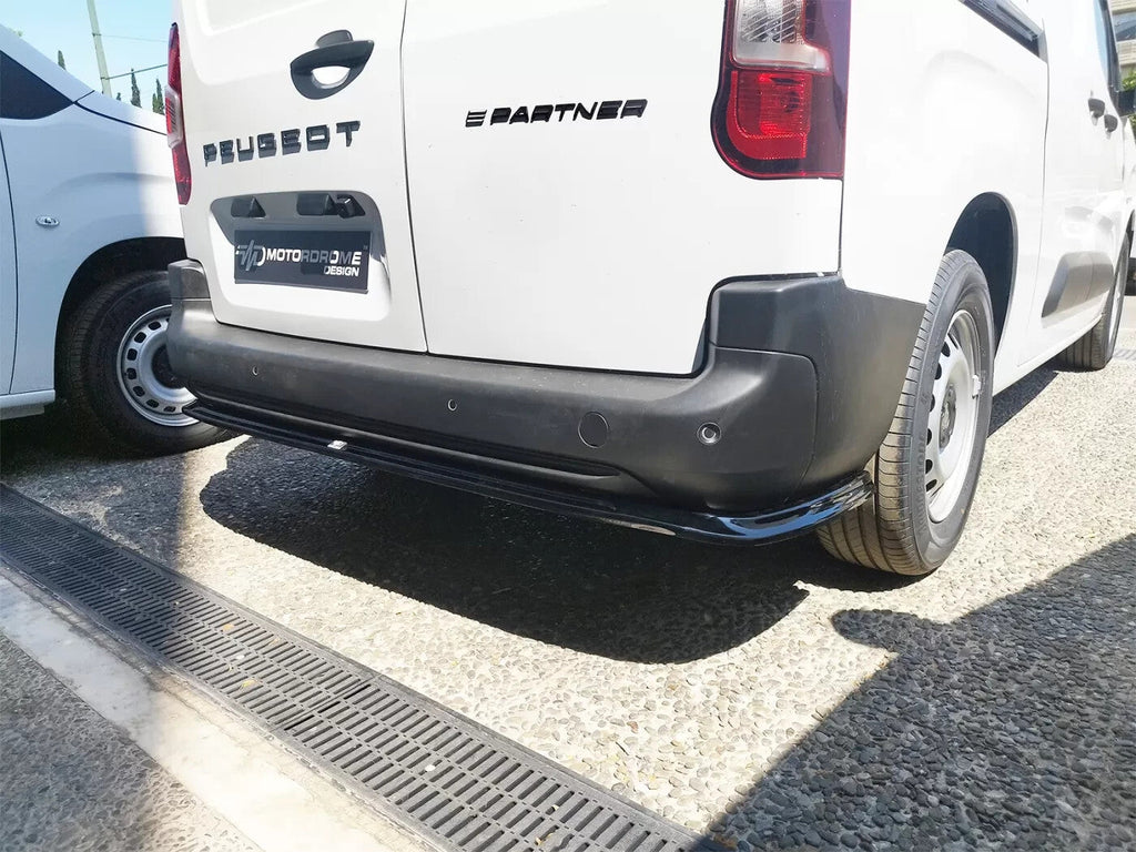 Motordrome Rear Splitter Citroen Berlingo / Peugeot Partner L2 Mk3 Facelift