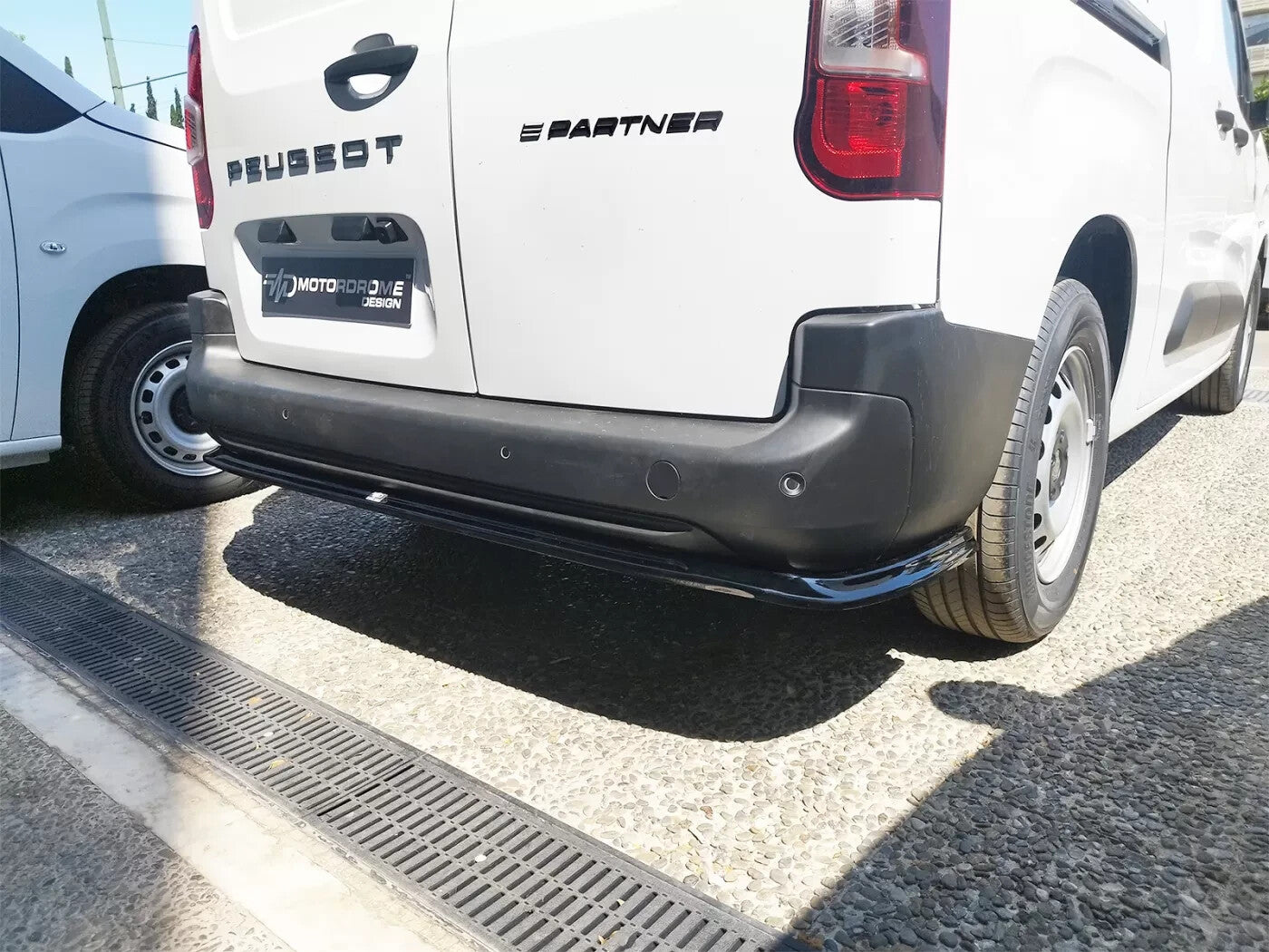 Motordrome Rear Splitter Citroen Berlingo / Peugeot Partner L2 Mk3 Facelift