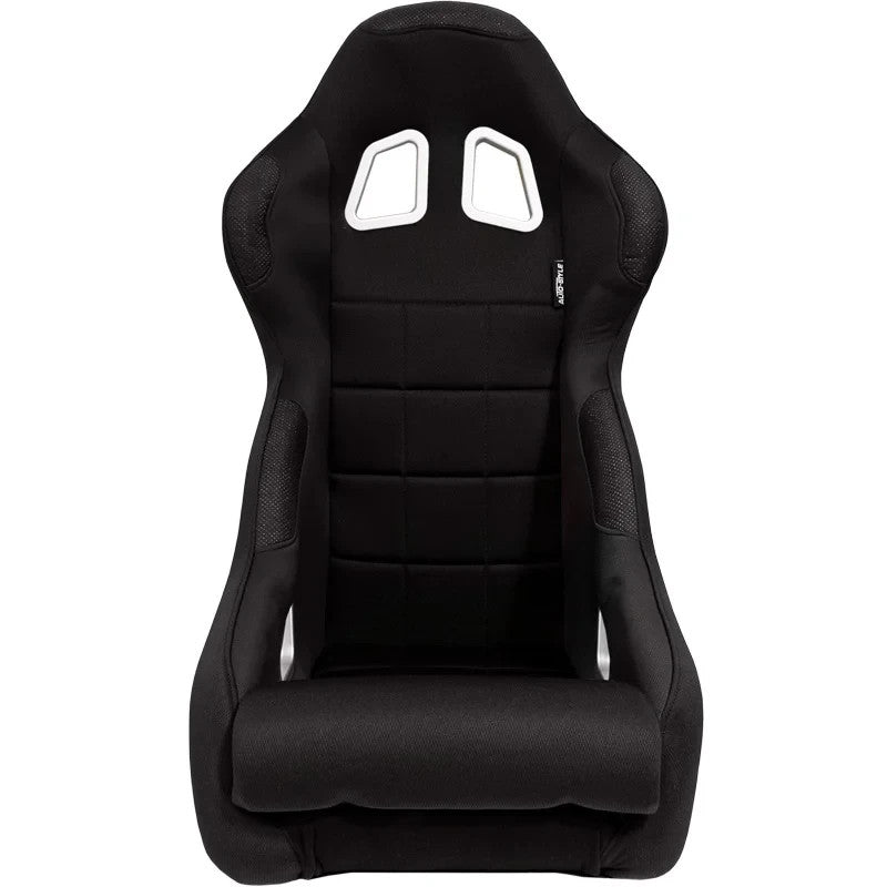 ATST x1 Fixed Back Drift Track Bucket Seat Black Car Van Bus Sim + slides