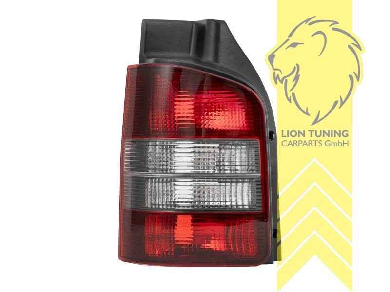 LTG Pair LED Rear Lights Tail Lamps VW T5 Bus Multivan Caravelle Transporter LHD