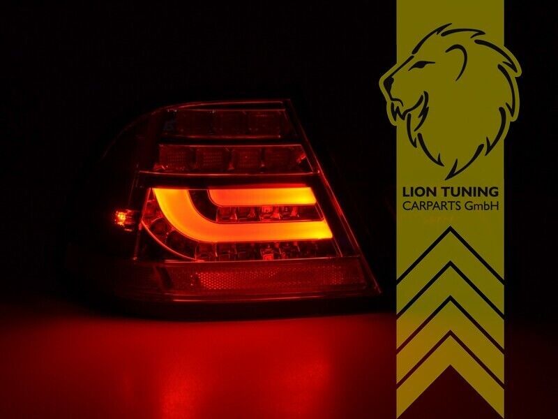 LT Pair LED REAR LIGHTS Tail Lamps Lightbar BMW E46 Coupe 99-03 red clear LHD