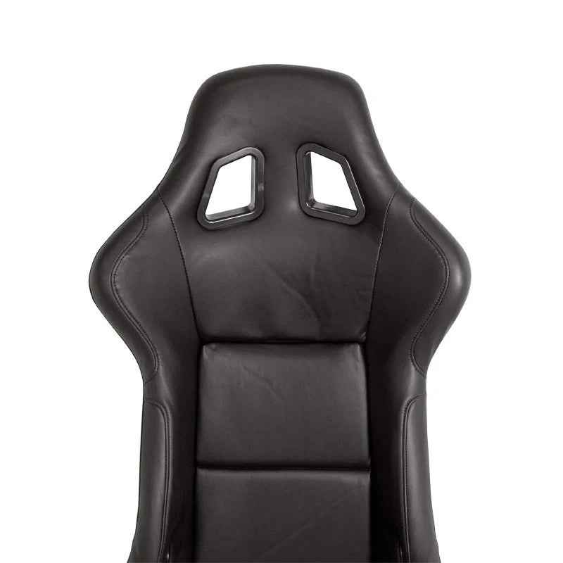 ATST x1 MO Universal Fixed Hard Back Bucket Seat Black Synth leather + slides