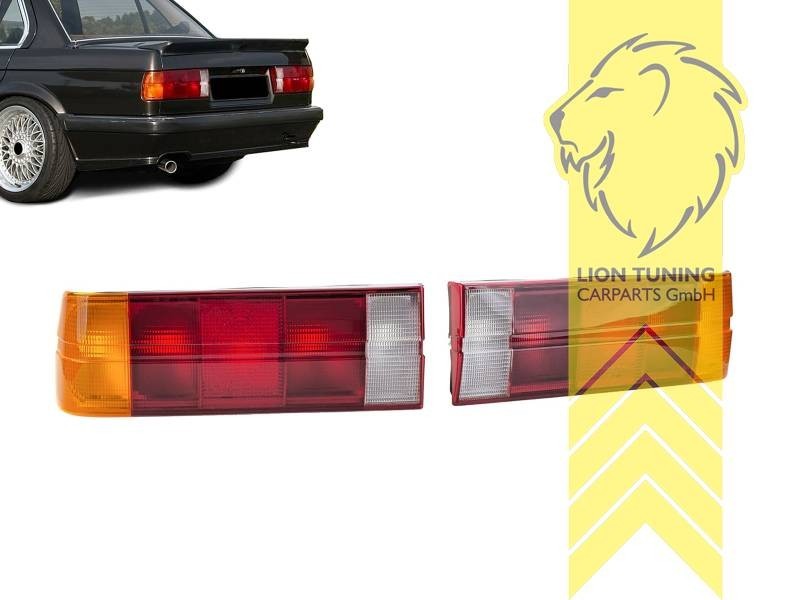 LTG Pair Rear Lights Tail Lamps BMW E30 Sedan Touring Coupe Cabriolet 82-90 LHD