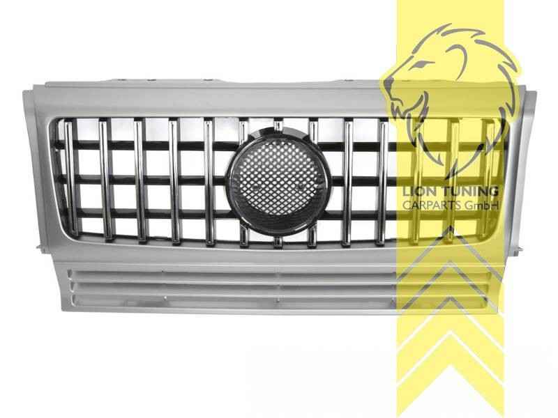 LTG radiator grille Mercedes W463 W461 W463 G-Class 89-12 chrome V2 ABS
