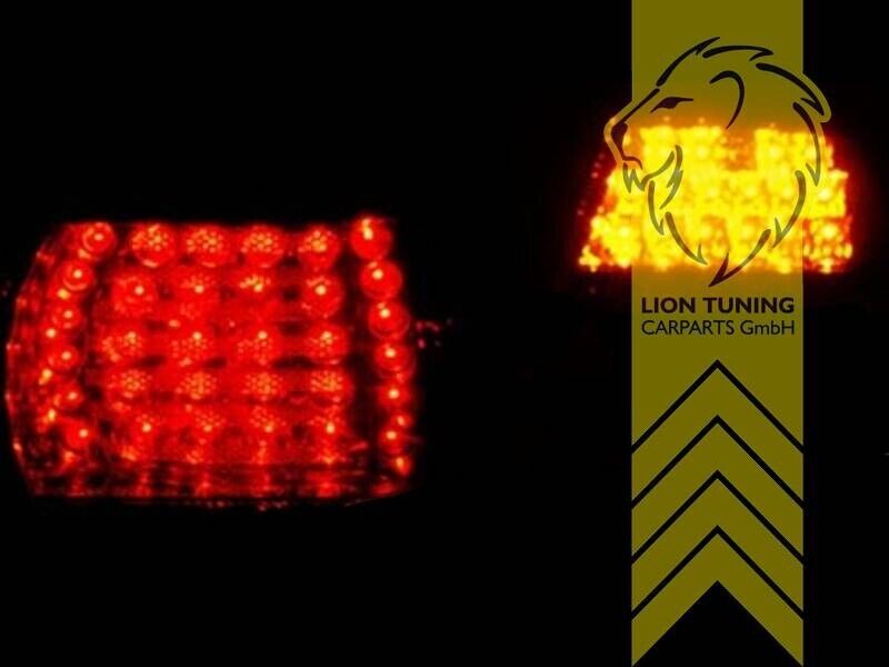 LT Pair LED REAR LIGHTS Tail Lamps Lightbar DRL BMW E46 sedan 98-01 black LHD
