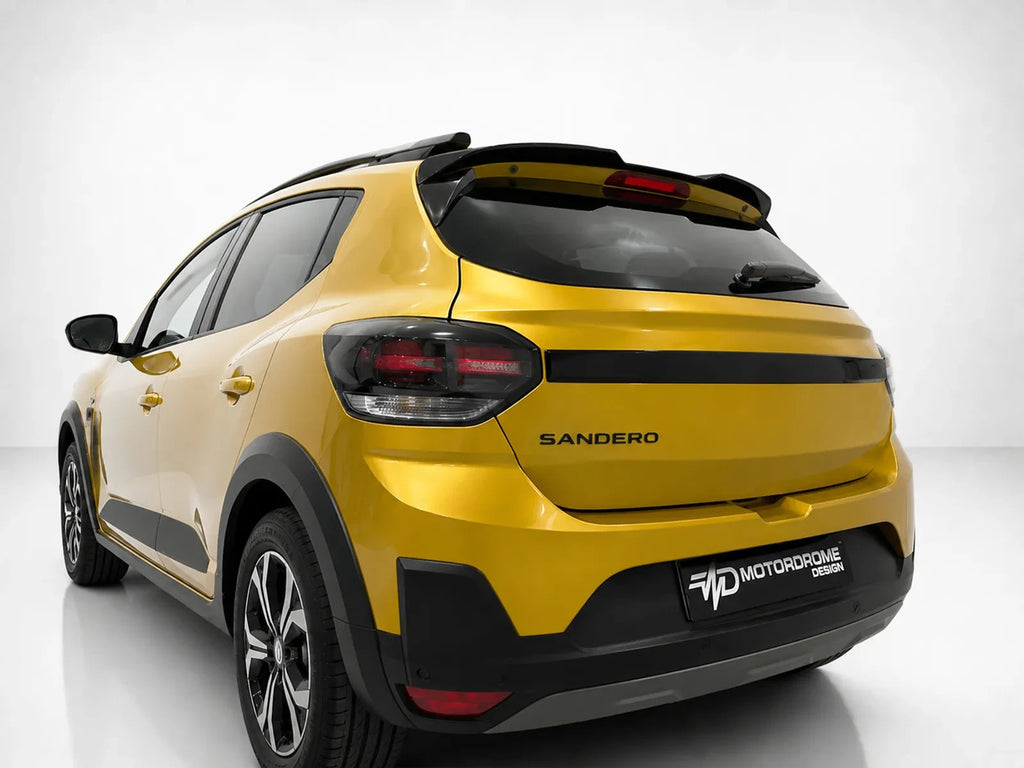 MTD Rear Wing Boot Roof Spoiler Dacia Sandero 3 Stepway 2020+ Mk3 UNPAINTED