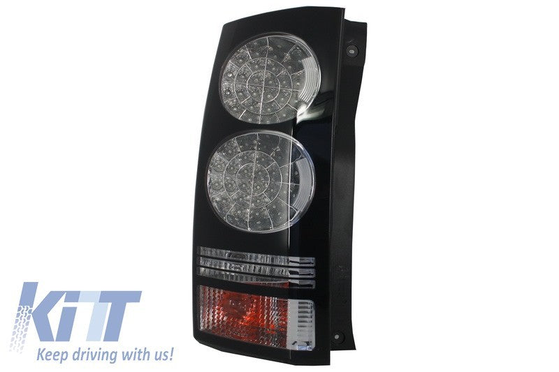 KT Pair LED Rear Lights Land Rover Discovery 3 & IV 4 04-16 Black Conv Facelift