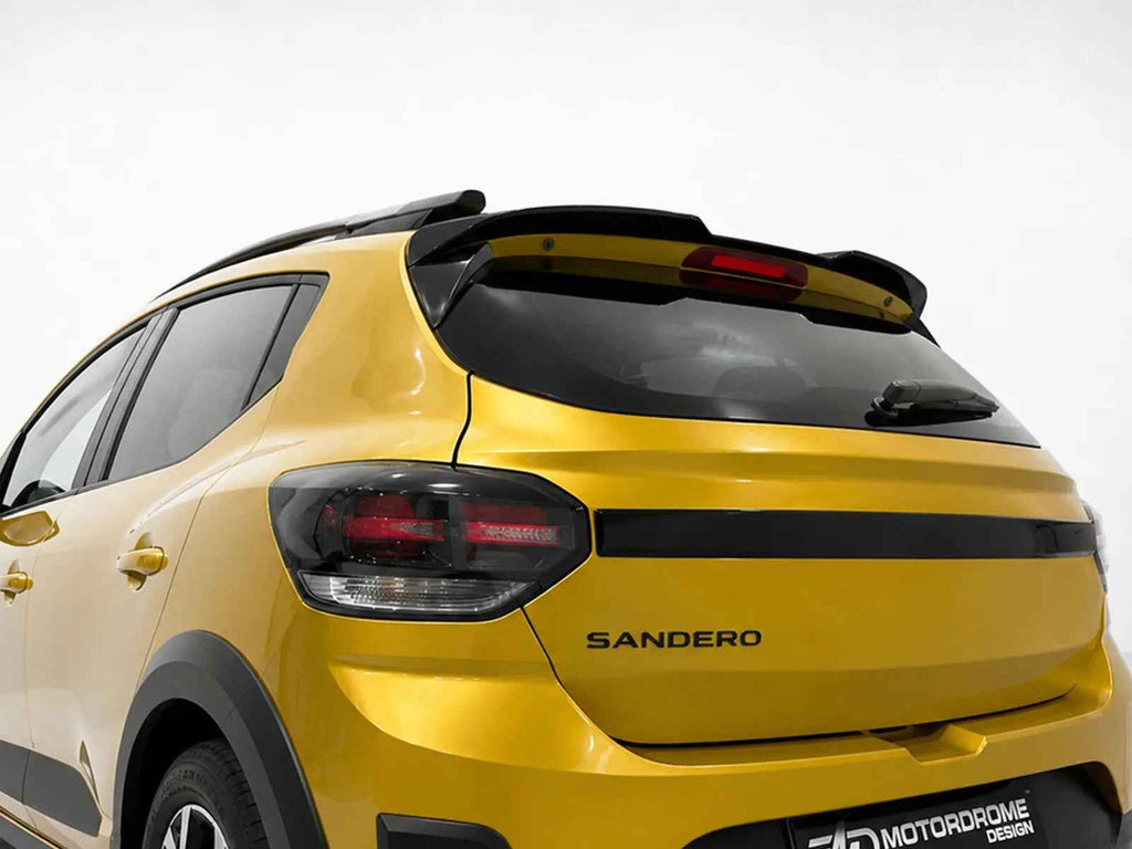 MTD Rear Wing Boot Roof Spoiler Dacia Sandero 3 Stepway 2020+ Mk3 UNPAINTED