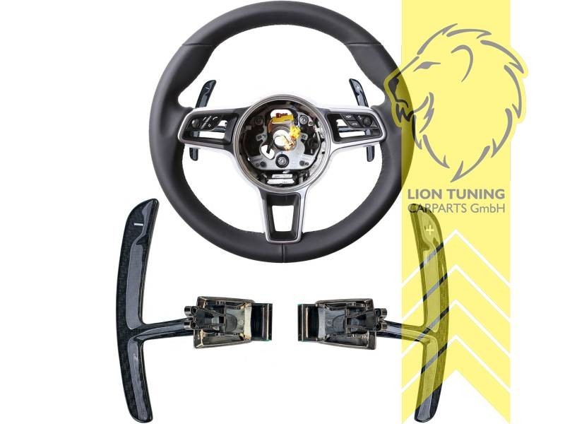 LTG Carbon shift paddle extension Porsche Cayenne 92A Macan 95B Steering Wheel
